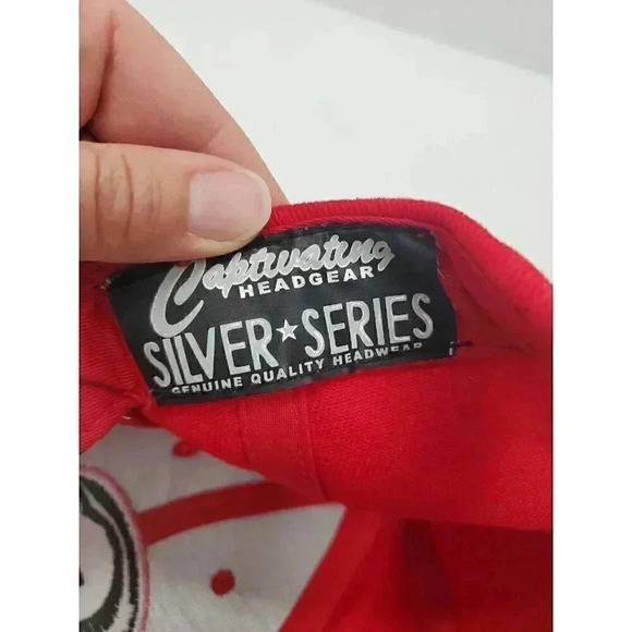 Georgia Bulldogs Black & Red Adjustable Men's Hat Embroidered Logo - Picture 6 of 7